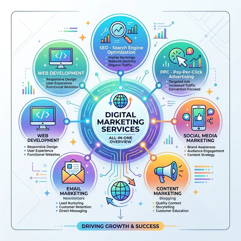 Professional brand identity and logo design services by Digi Banaras Varanasi