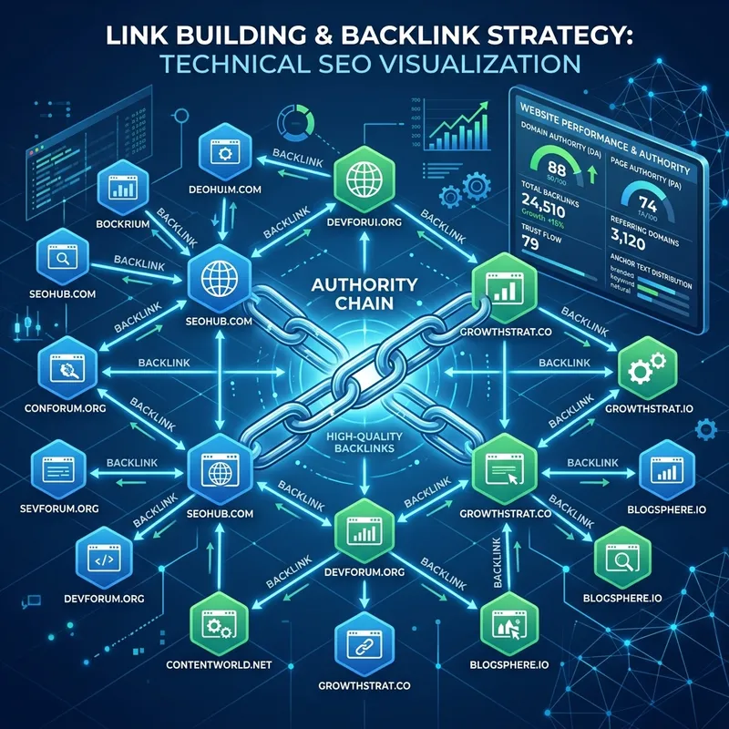 Link building and backlink strategy for SEO by best digital marketing agency in Varanasi